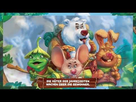 Asmodee Hüter Der Jahreszeiten (Guardian Of The Seasons) - German Version Cooperative Family Board Game