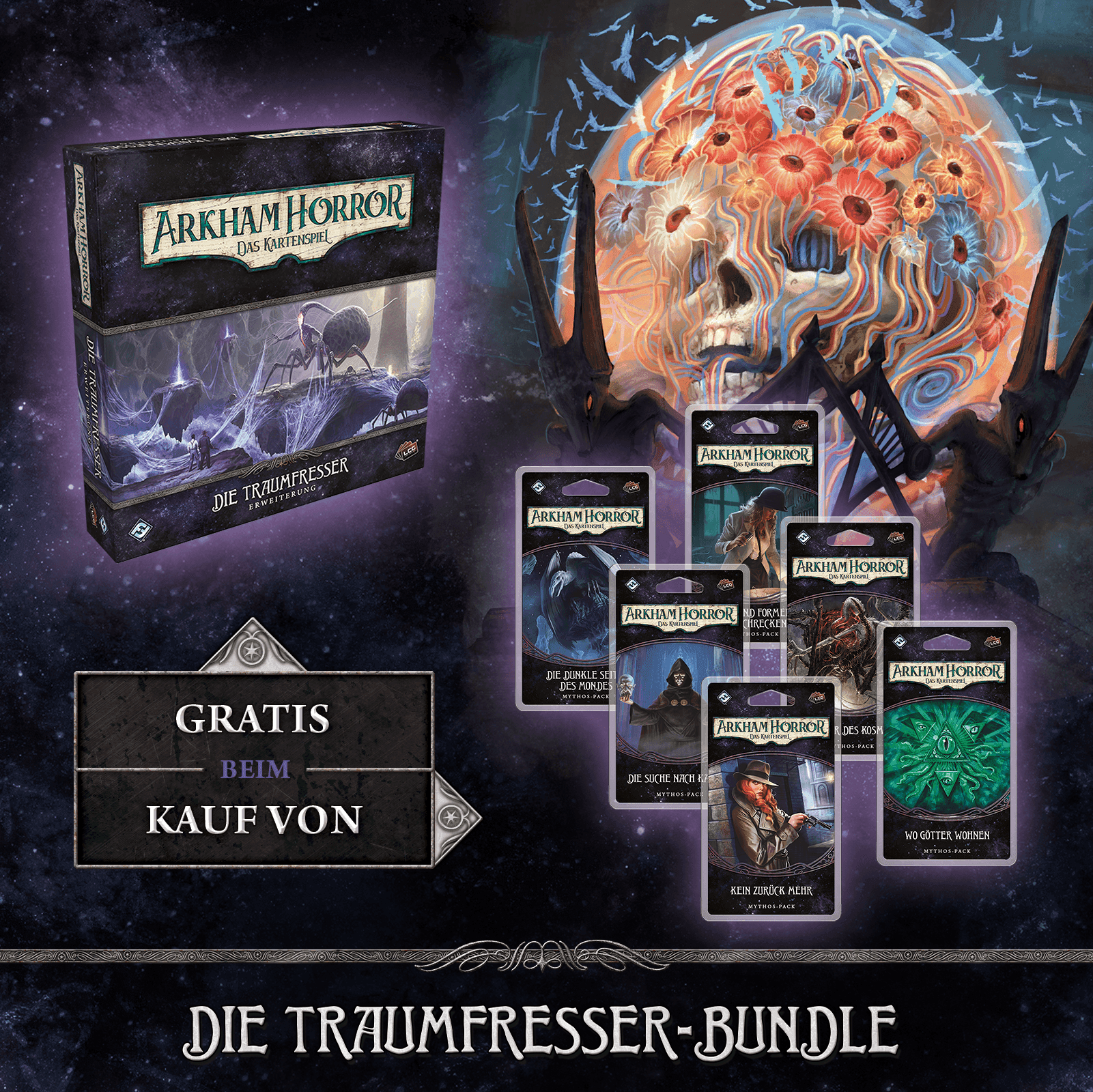 Arkham Horror Das Kartenspiel – Das Erbe Von Dunwich Kampagnenerweiterung (italienische Ausgabe), Kooperatives Horrorspiel